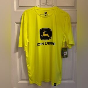 John Deere Neon Yellow Short Sleeve Tee